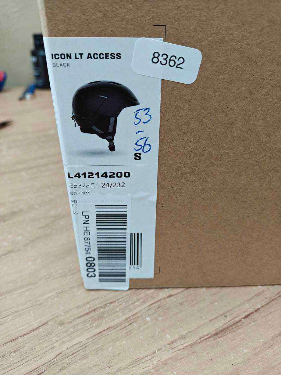 Salomon Icon LT Access Skihelm - Größe 53-56 cm #8362