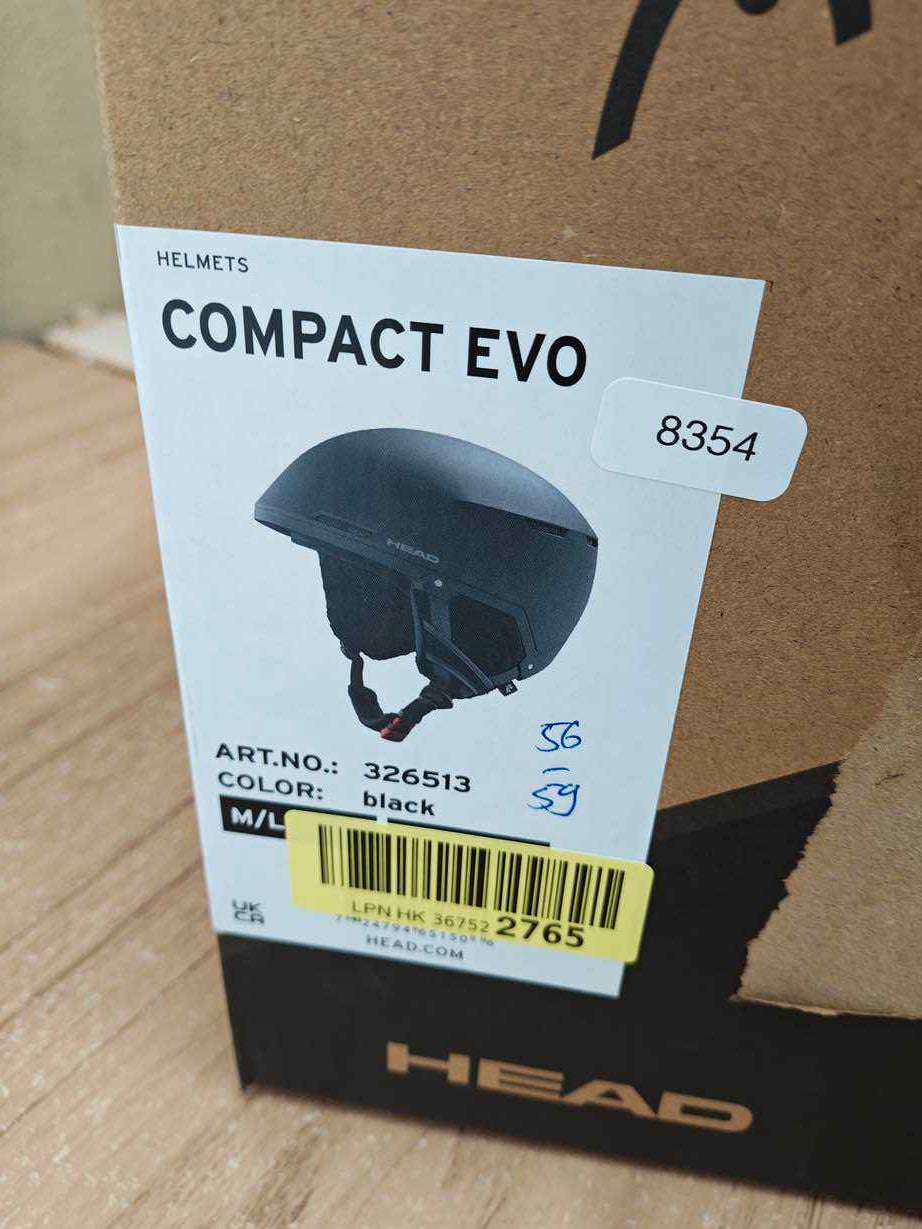 HEAD COMPACT Evo Skihelm - Größe 56-59 cm #8354