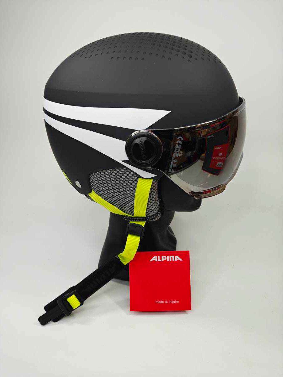 ALPINA ZUPO VISOR Q-LITE Skihelm - Größe 51-55 cm #8351