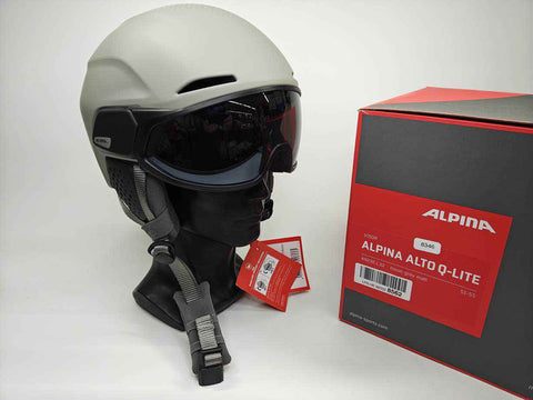 ALPINA ALTO Q-LITE Skihelm - Größe 51-55 cm #8346