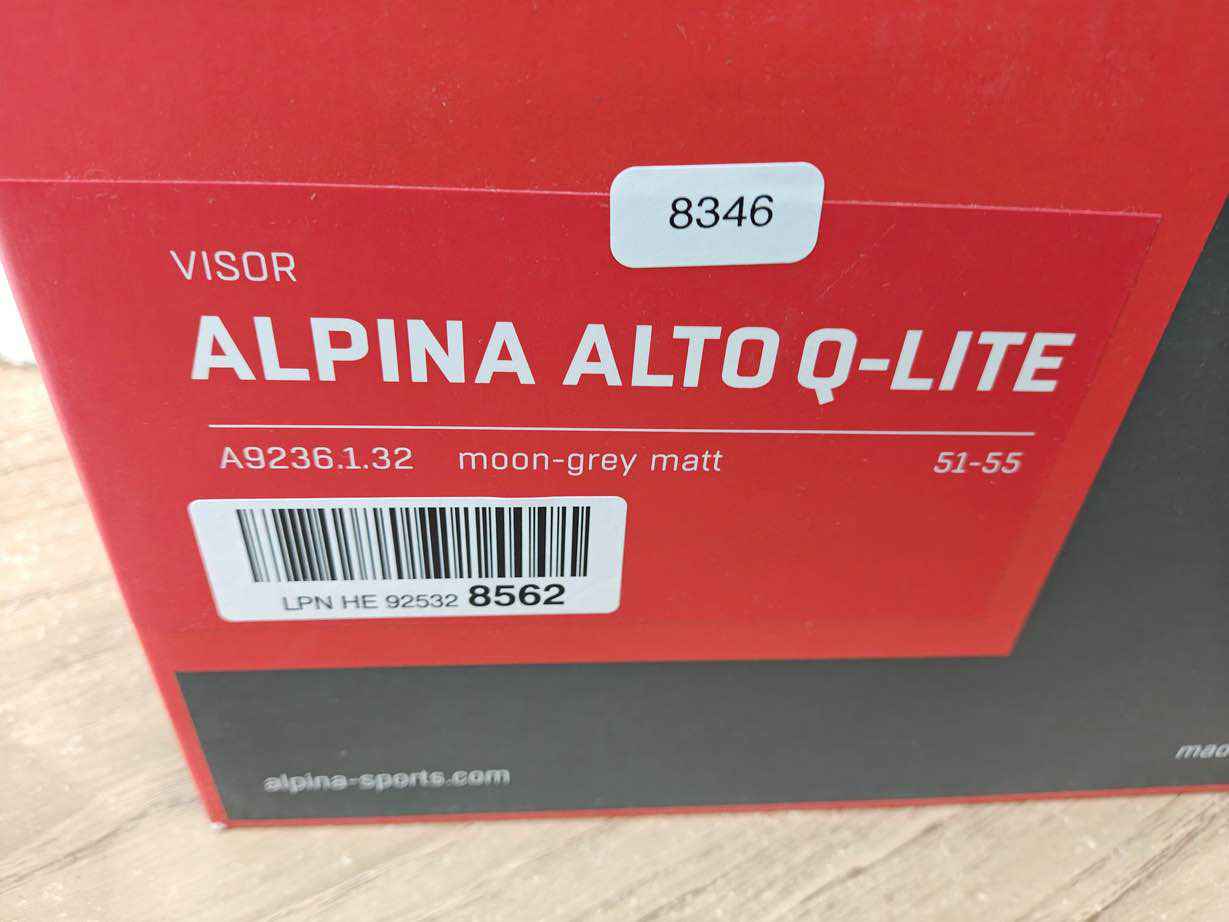 ALPINA ALTO Q-LITE Skihelm - Größe 51-55 cm #8346