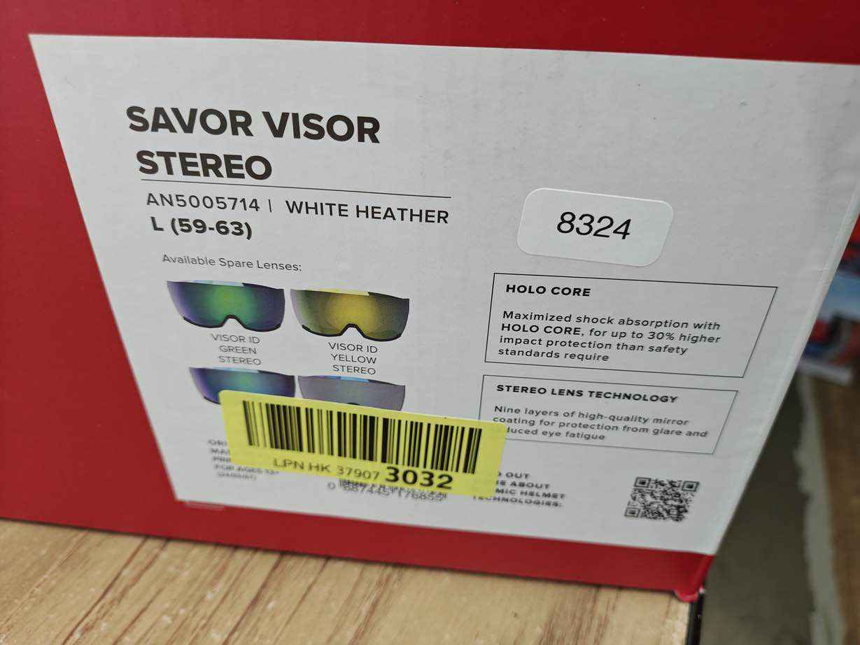 ATOMIC SAVOR VISOR STEREO Skihelm - Größe 59-63 cm #8324