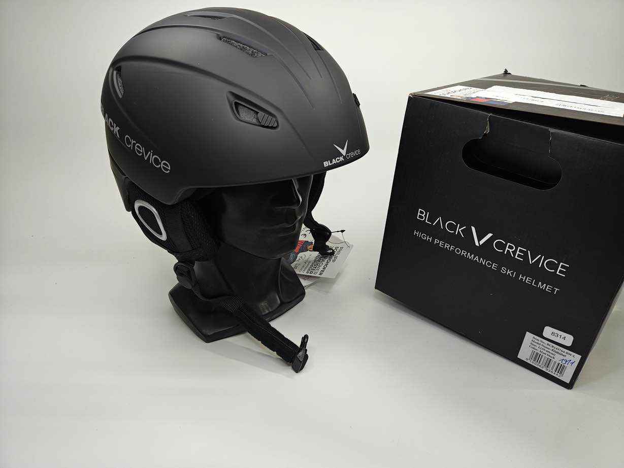 BLACK CREVICE Kitzbühel Skihelm - Größe 59-60 cm #8314