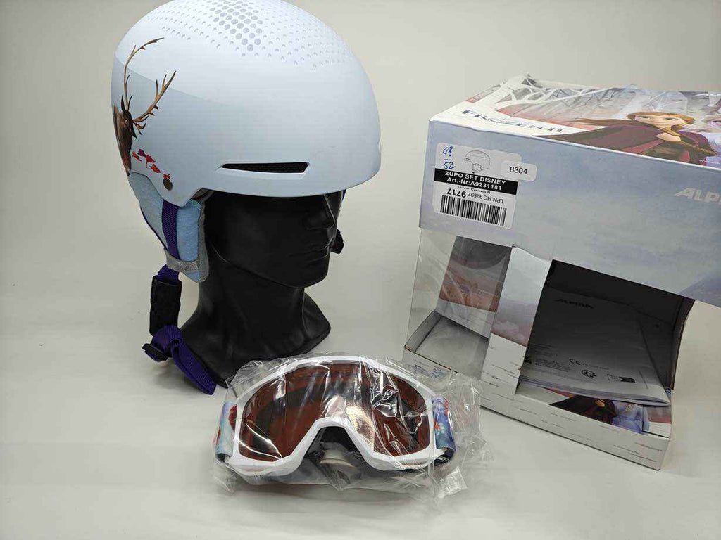 ALPINA ZUPO DISNEY SET Skihelm - Größe 48-52 cm #8304