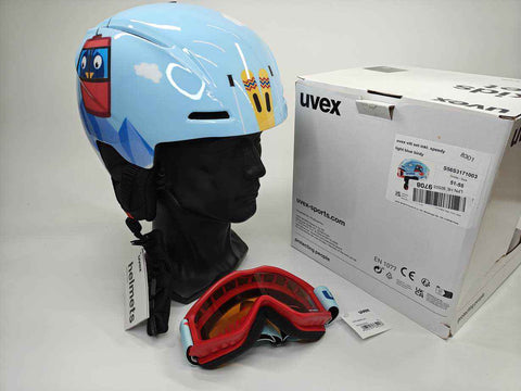 uvex viti set Skihelm - Größe 51-55 cm #8301