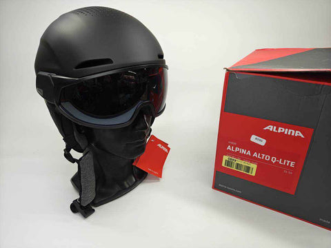 ALPINA ALTO Q-LITE Skihelm - Größe 51-55 cm #8299