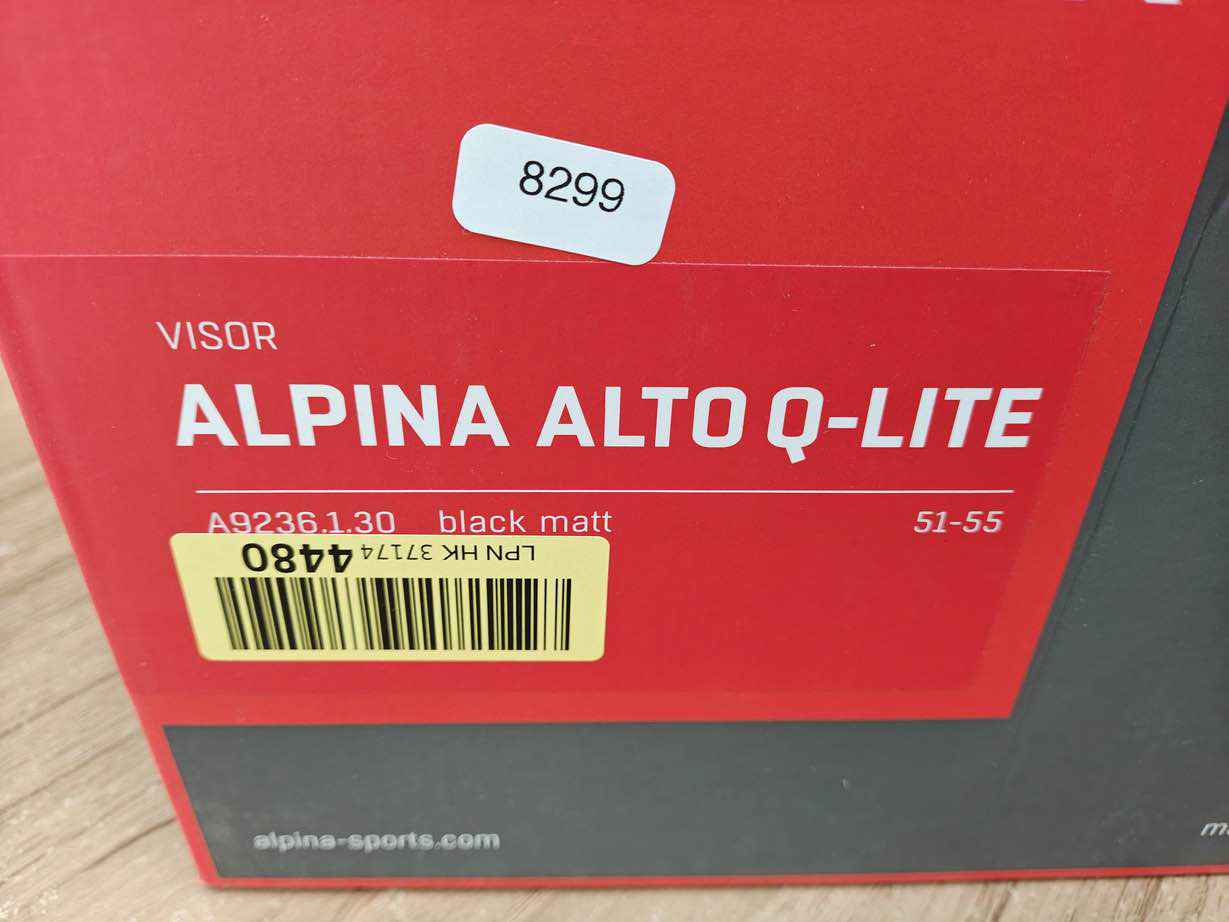 ALPINA ALTO Q-LITE Skihelm - Größe 51-55 cm #8299