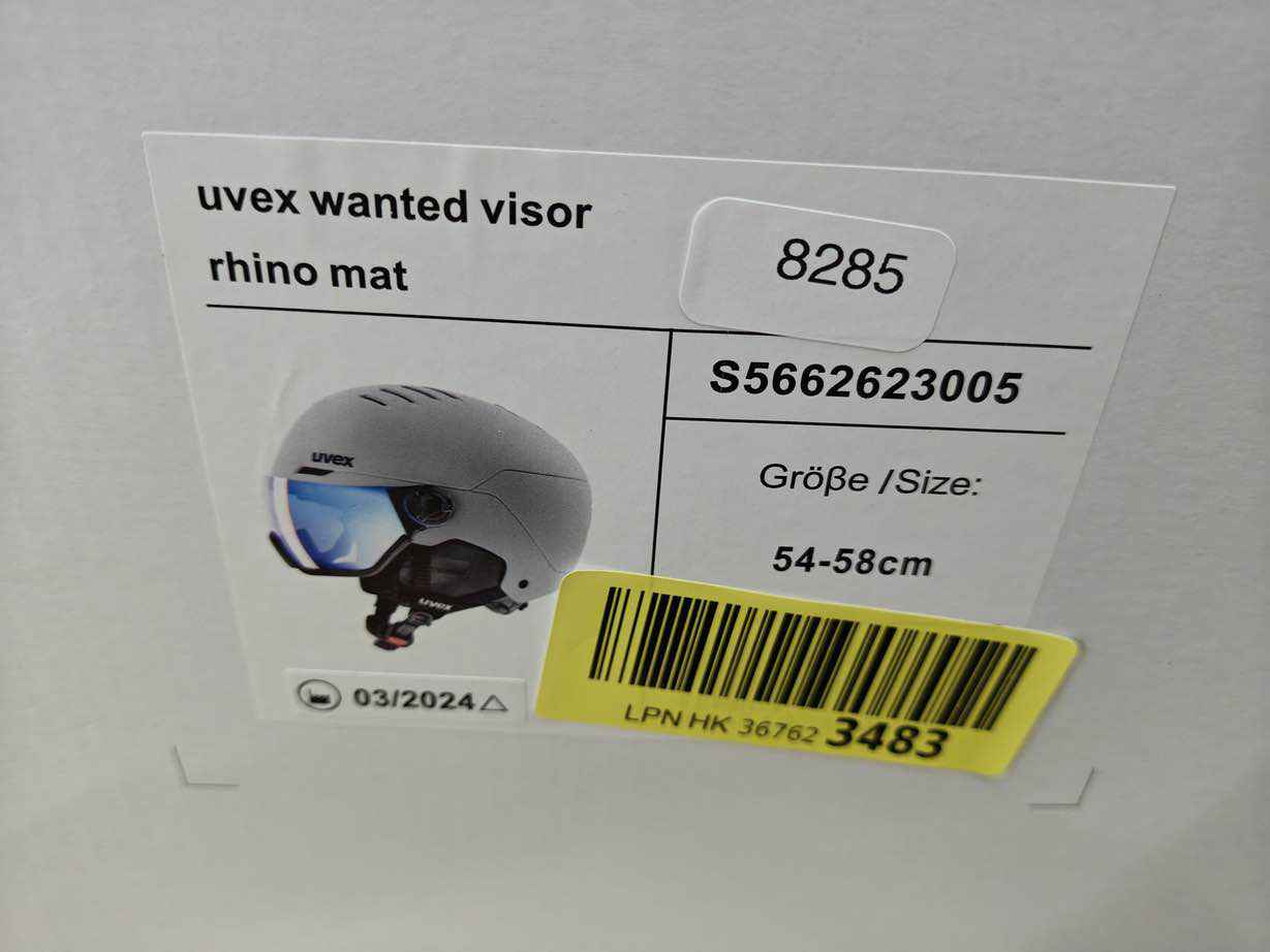 uvex wanted visor Skihelm - Größe 54-58 cm #8285