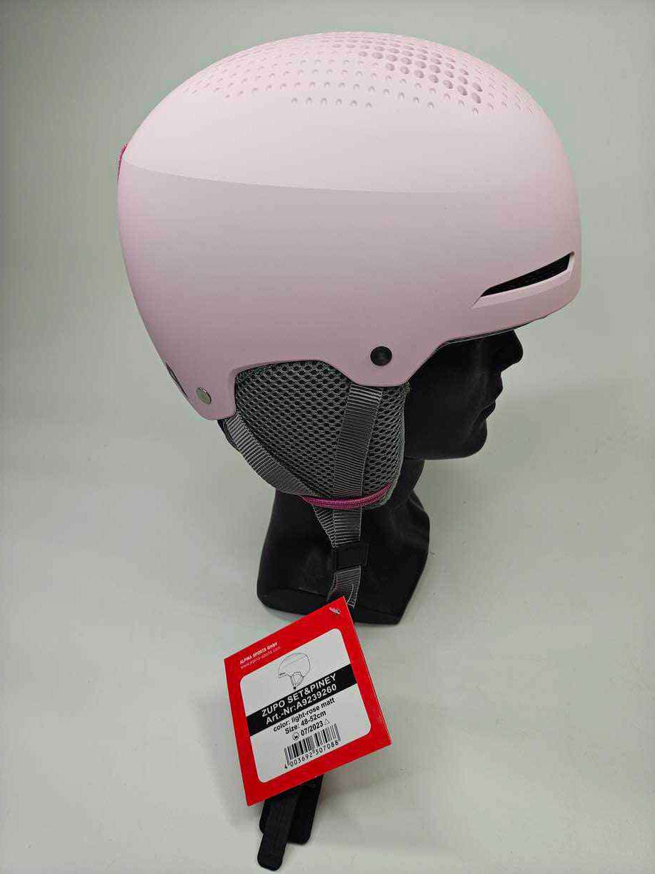 ALPINA ZUPO SET (+PINEY) Skihelm - Größe 48-52 cm #8268