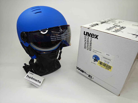uvex rocket jr visor Skihelm - Größe 54-58 cm #8266