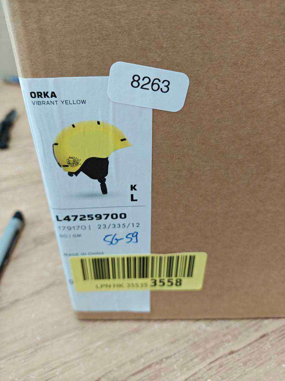 Salomon Orka Kinder Skihelm - Größe 56-59 cm #8263