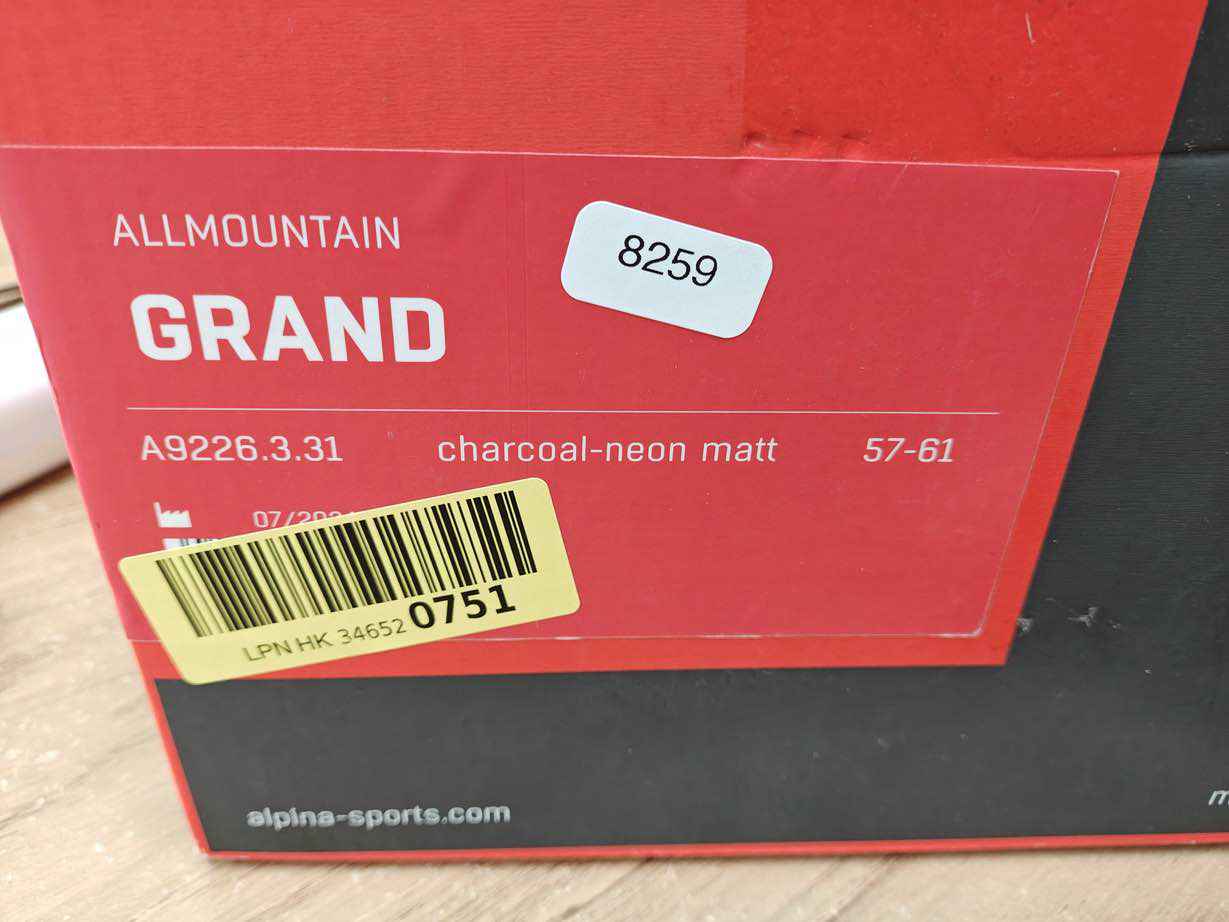 ALPINA GRAND Skihelm - Größe 57-61 cm #8259