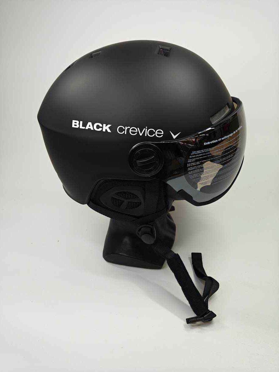 BLACK CREVICE Arlberg Skihelm - Größe 58-61 cm #8258