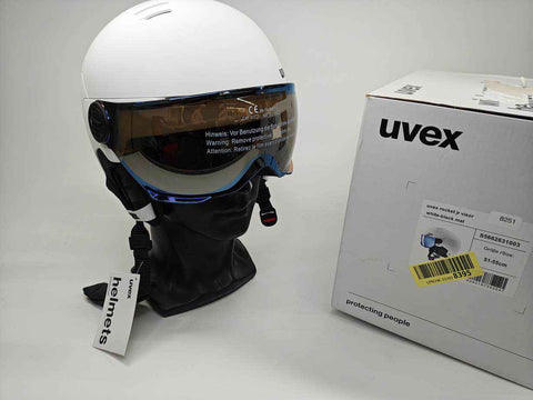 uvex rocket jr visor Skihelm - Größe 51-55 cm #8251