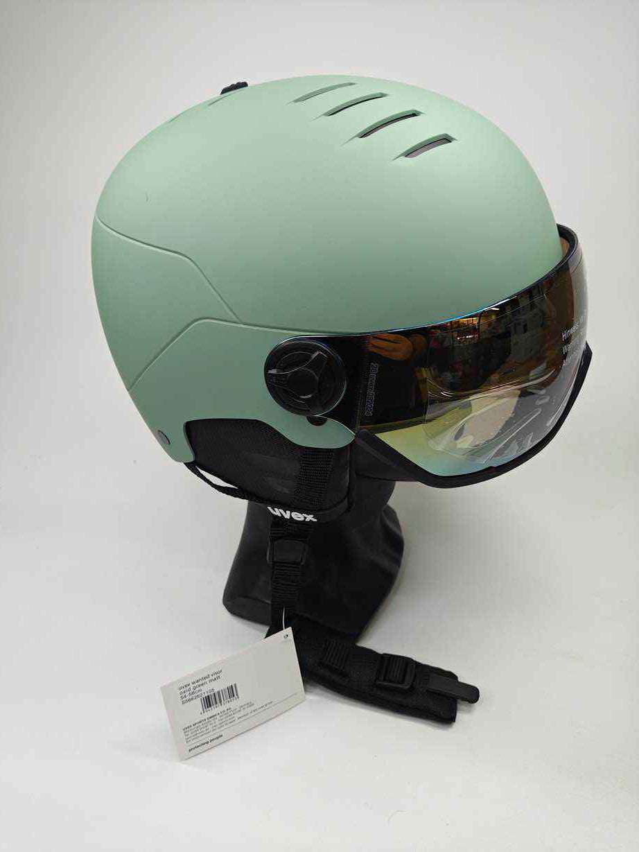 uvex Wanted Visor Skihelm - Größe 54-58 cm #8246