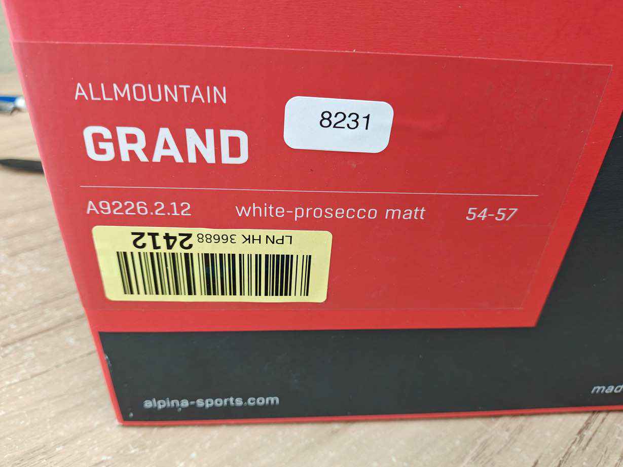 ALPINA GRAND Skihelm - Größe 54-57 cm #8231