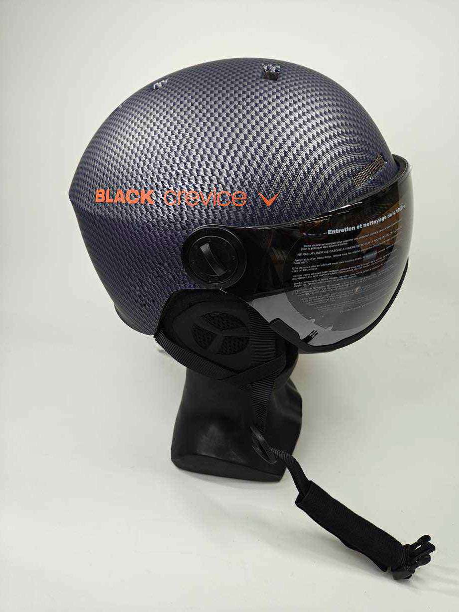 BLACK CREVICE Gstaad Skihelm - Größe 51-54 cm #8210