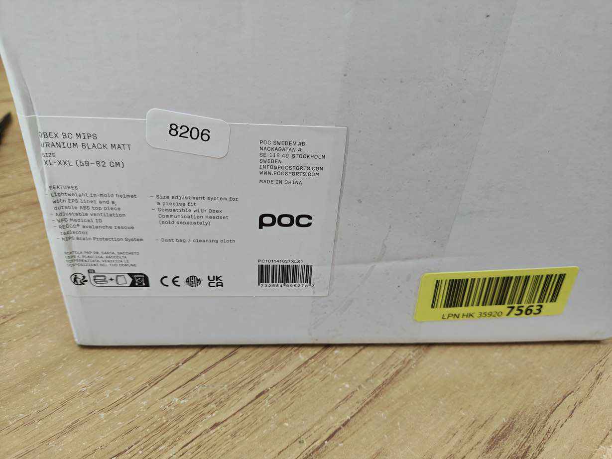POC Obex BC MIPS  Skihelm - Größe 59-62 cm #8206