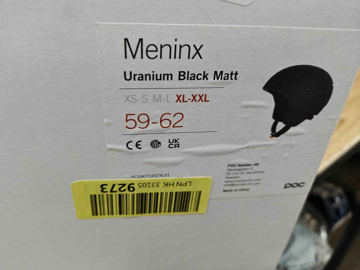 POC Meninx Skihelm - Größe 59-62 cm #8200