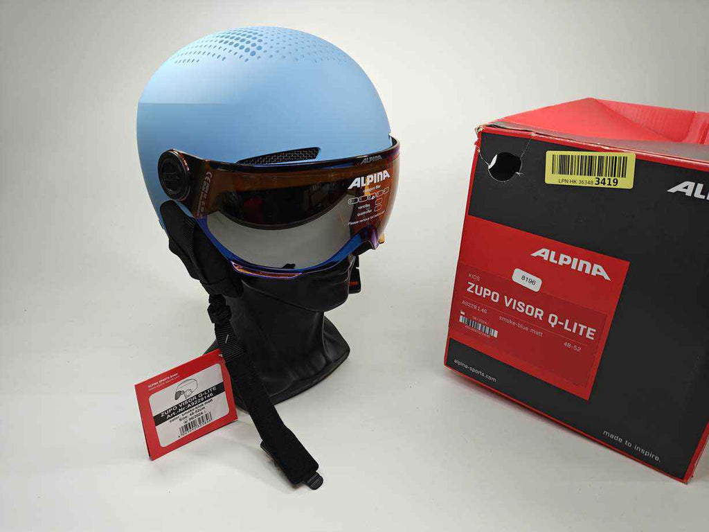 ALPINA Zupo Visor Q-lite Skihelm - Größe 48-52 cm #8196