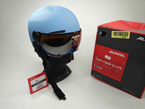 ALPINA Zupo Visor Q-lite Skihelm - Größe 48-52 cm #8196
