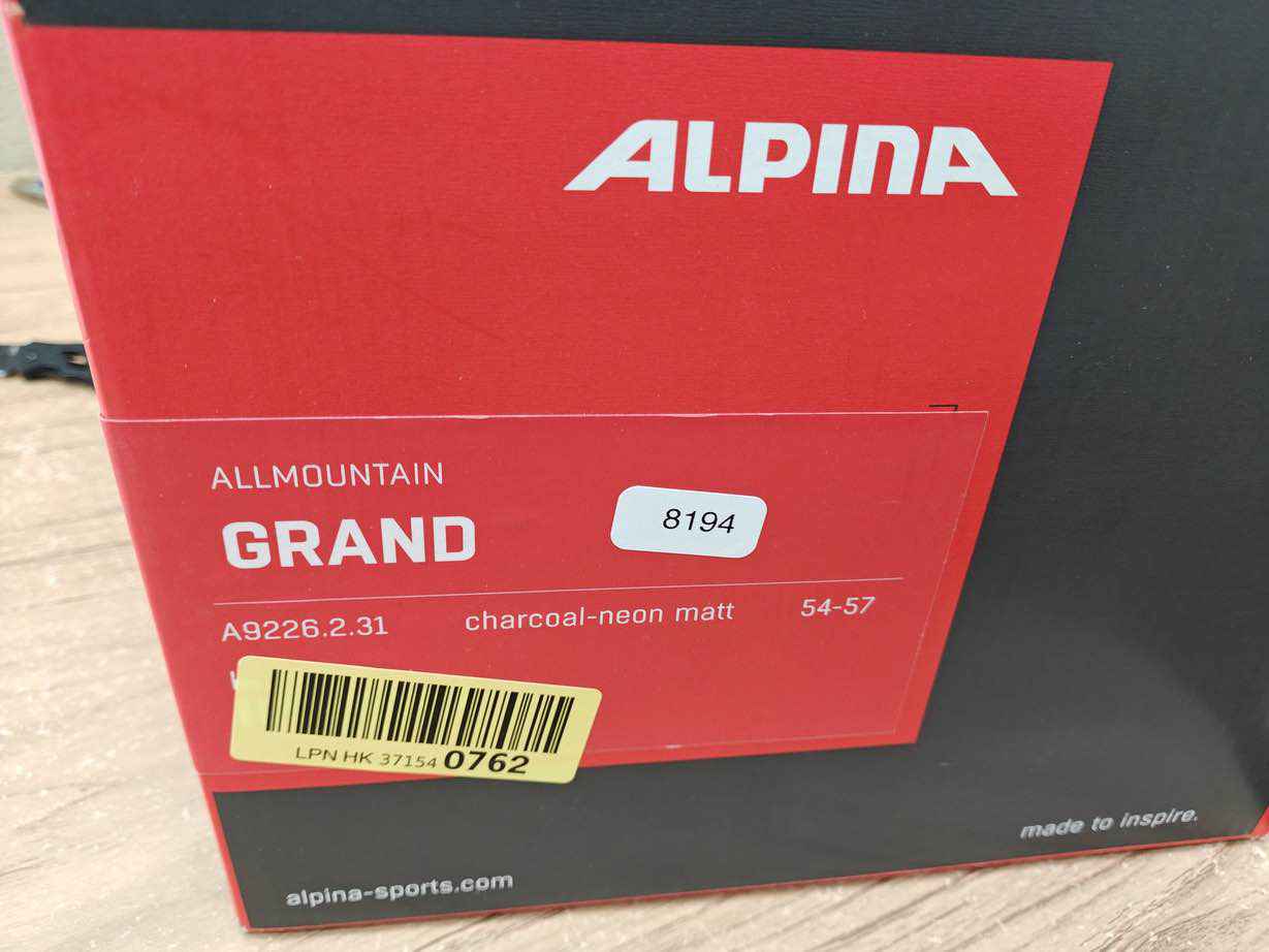ALPINA GRAND  Skihelm - Größe 54-57 cm #8194