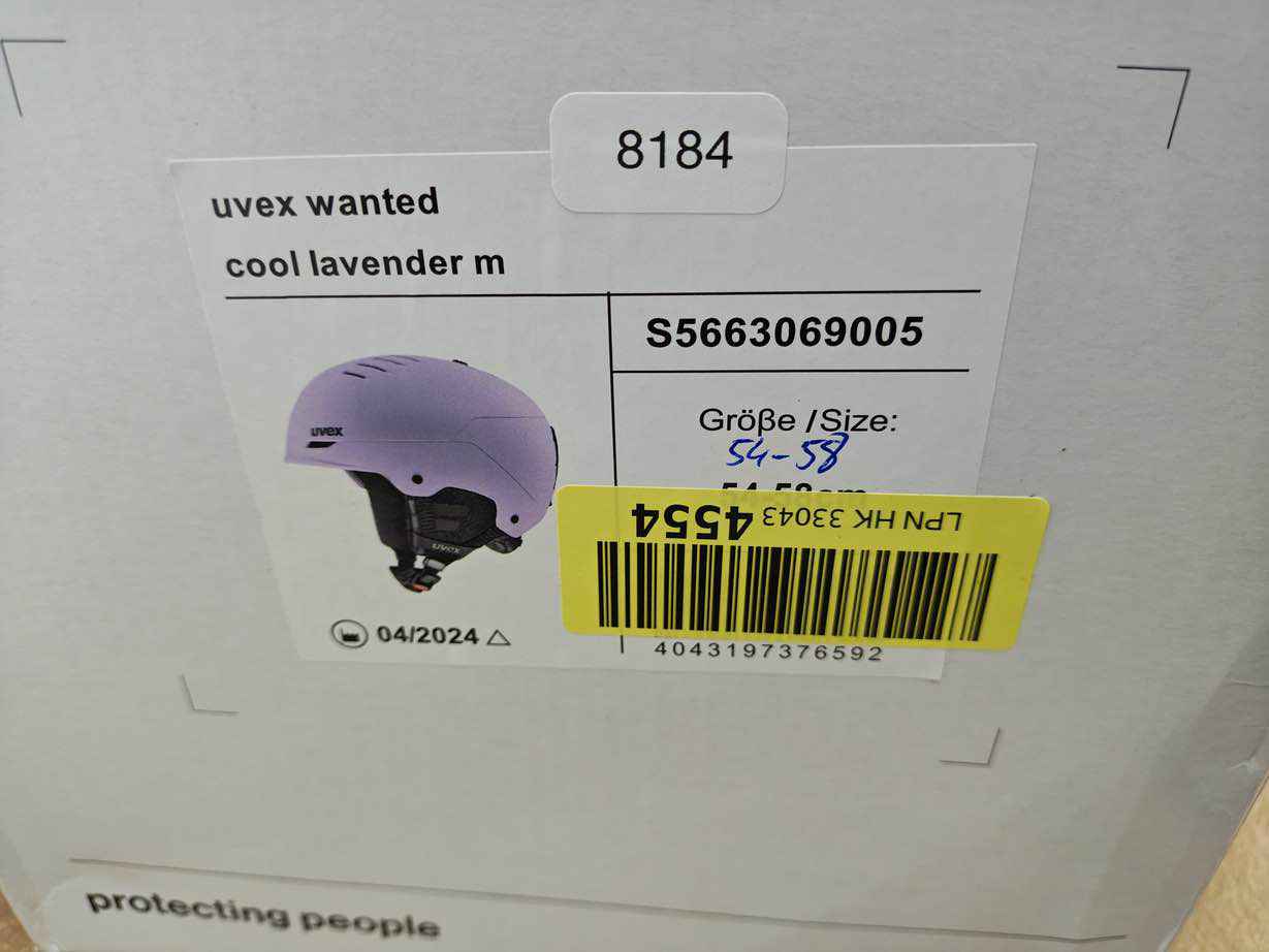 Uvex Wanted Skihelm - Größe 54-58 cm #8184