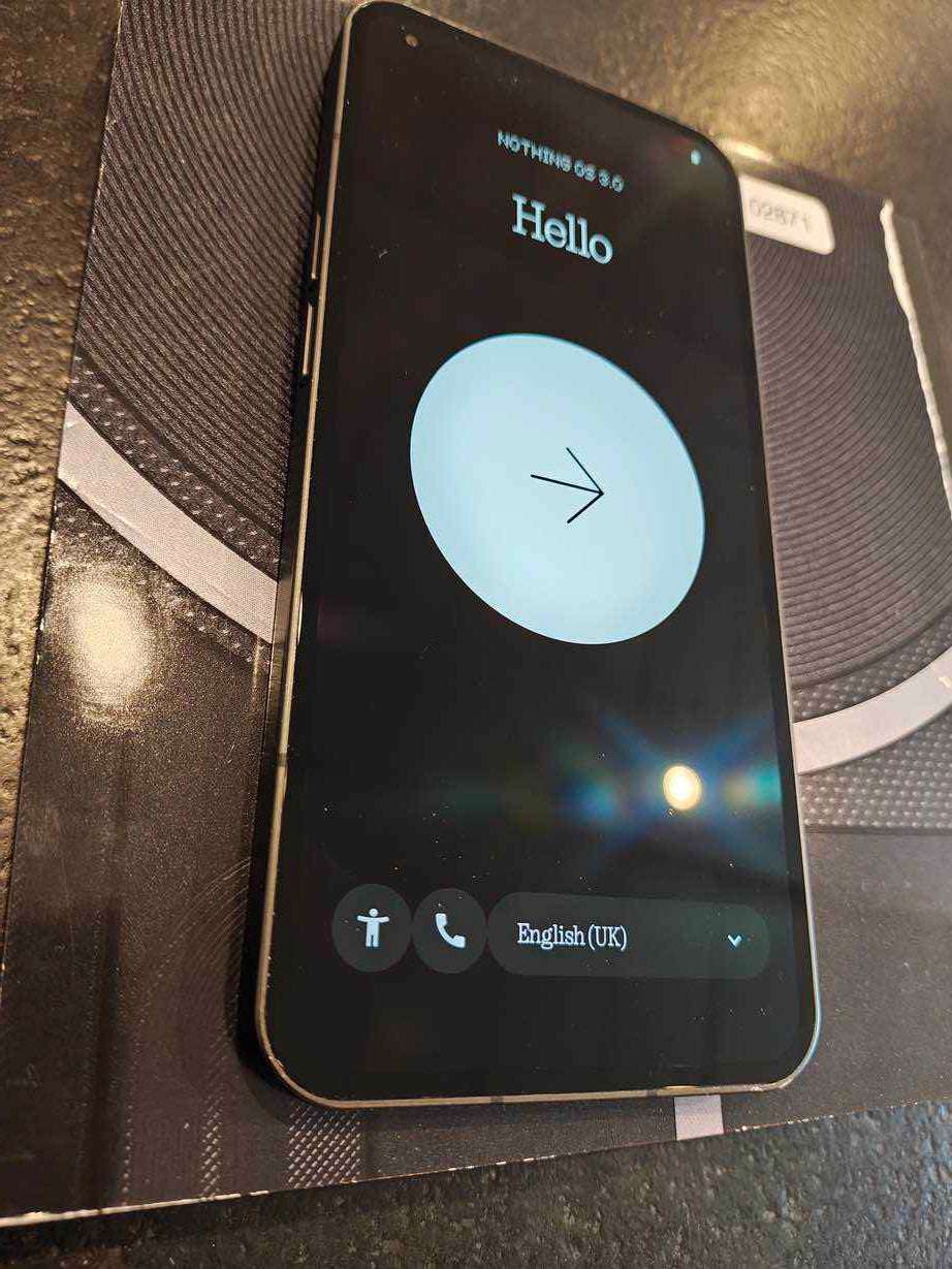 Nothing Telefon (1) - 12 GB RAM + 256 GB #2871