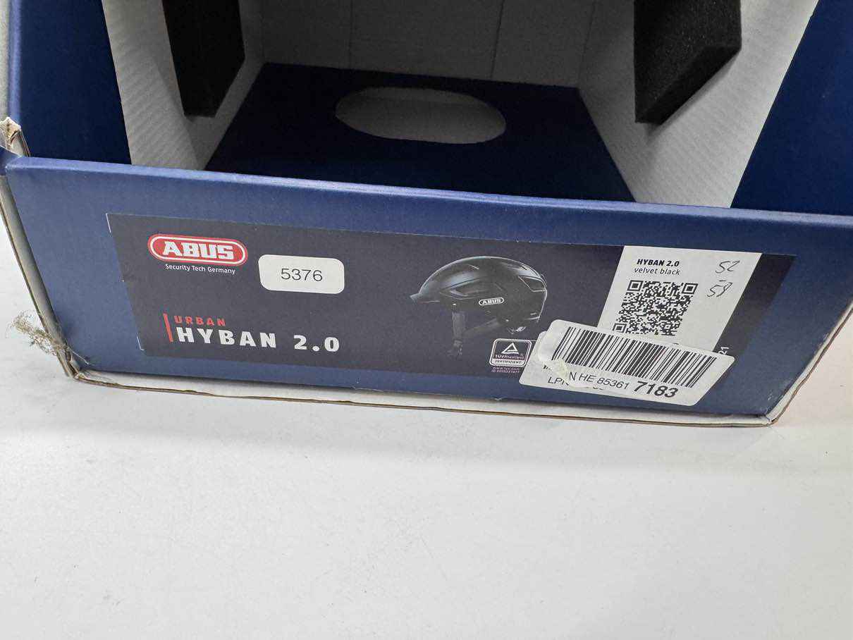 ABUS Hyban 2.0 Fahrradhelm - Größe 52-58cm #5376