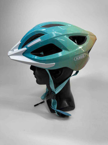ABUS Aduro 2.0 blue art Fahrradhelm - Größe 52-58cm #4239