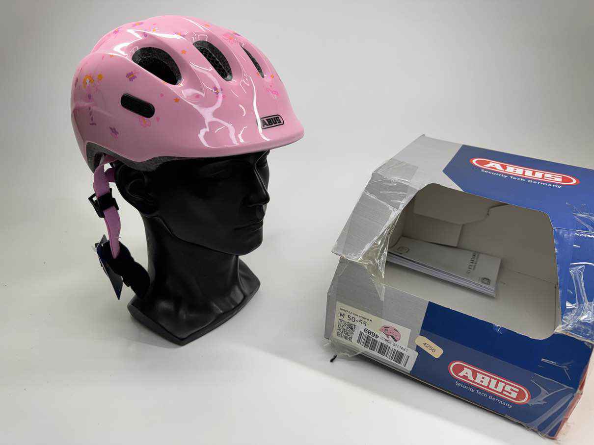 ABUS Smiley 2.0 rose Fahrradhelm - Größe 50-55cm #4256