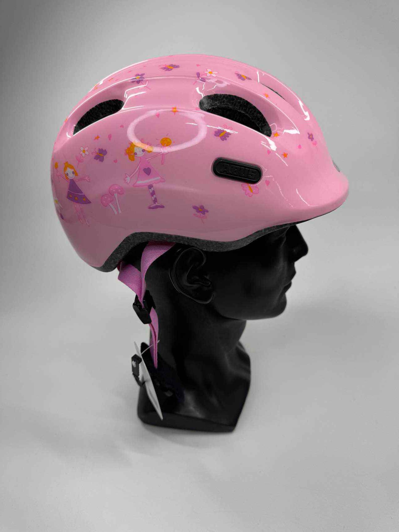 ABUS Smiley 2.0 rose Fahrradhelm - Größe 50-55cm #4256