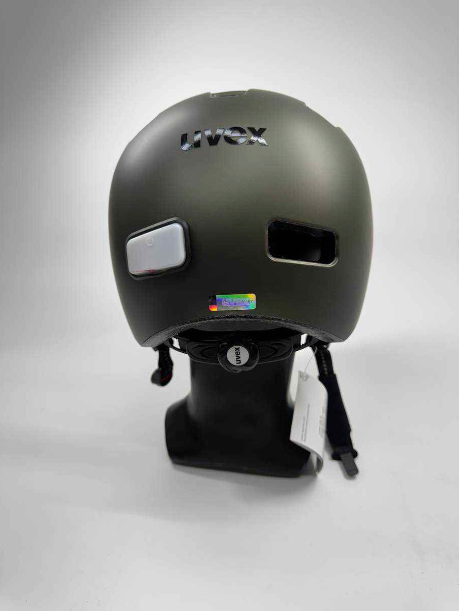 Uvex city 4 green smoke Fahrradhelm - Größe 58-61cm #4075