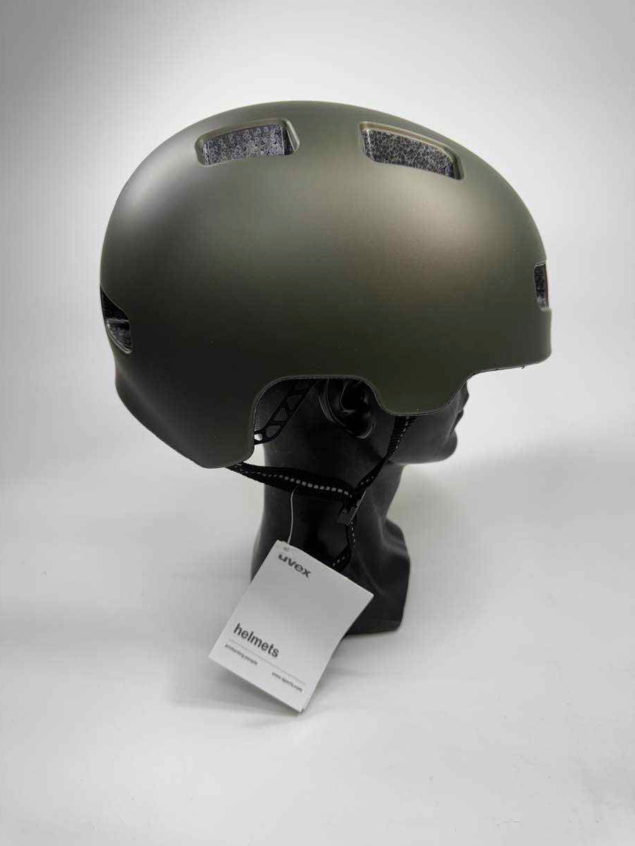 Uvex city 4 green smoke Fahrradhelm - Größe 58-61cm #4075