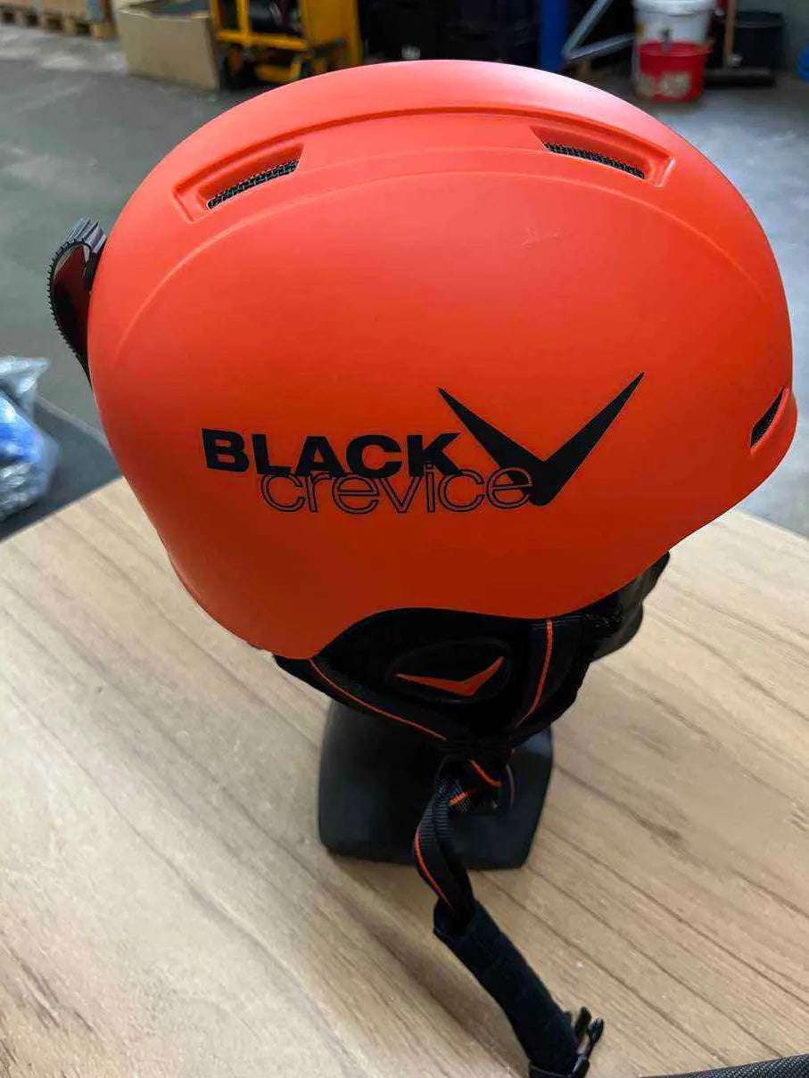 Black Crevice Stubai Skihelm - Größe 48-52cm #4037 - Black Forest Deals