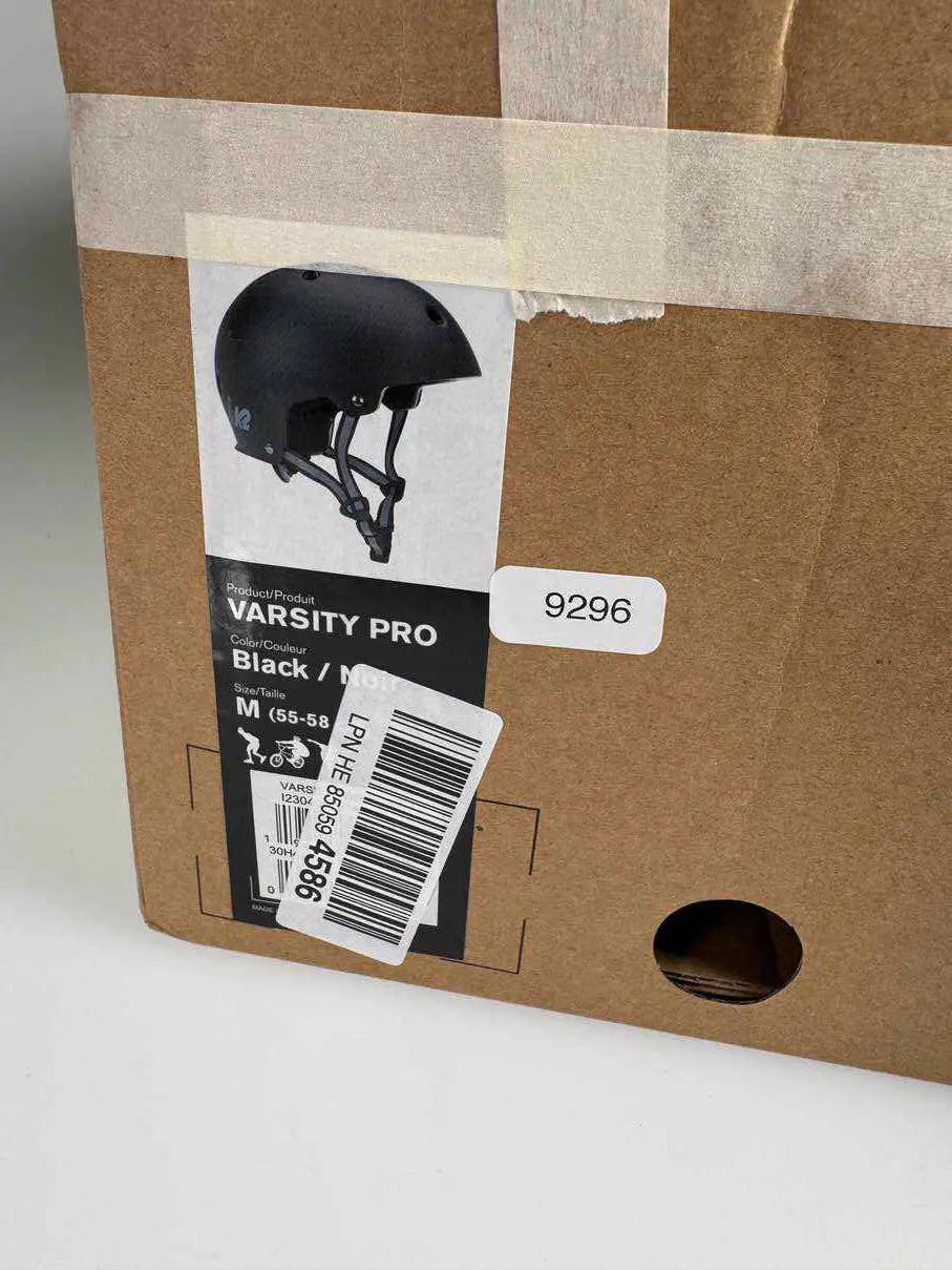 K2 Varsity PRO Schwarz M (55-58cm) | Retoure Note 1 | #9296 