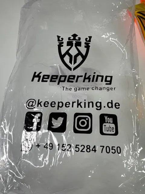 Keeperking Torwarthandschuhe - Fingersave abnehmbar #9289 