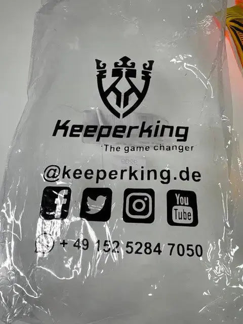 Keeperking Torwarthandschuhe - Fingersave abnehmbar #9289 