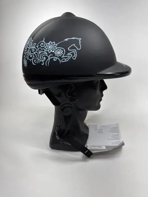 Kerbl Cavalliero Beauty VG1 Reithelm - Größe 52-55cm #9336 