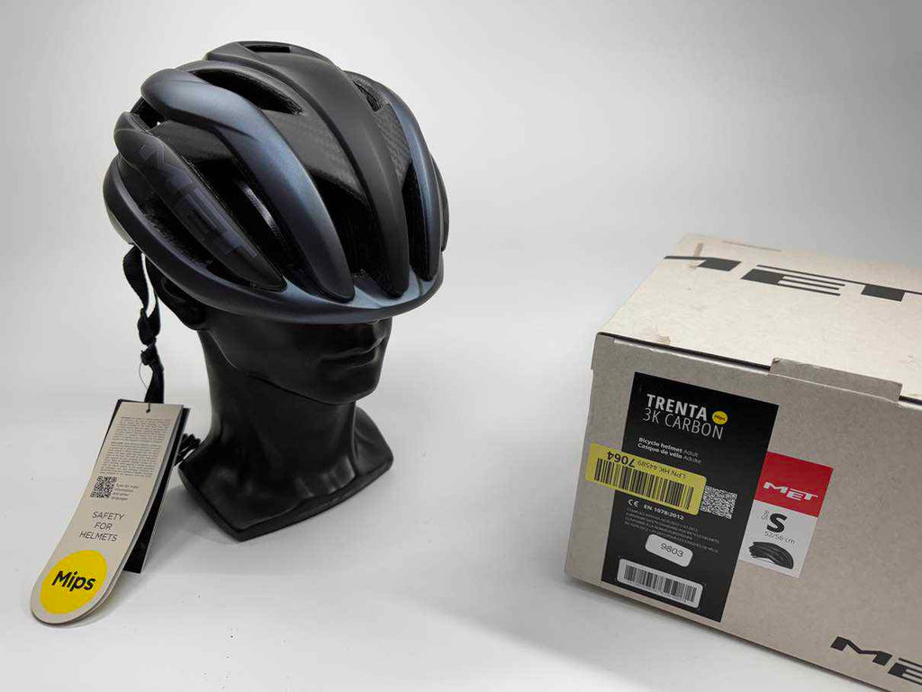MET Trenta 3K Carbon MIPS Fahrradhelm - Größe 52-56cm #9803 