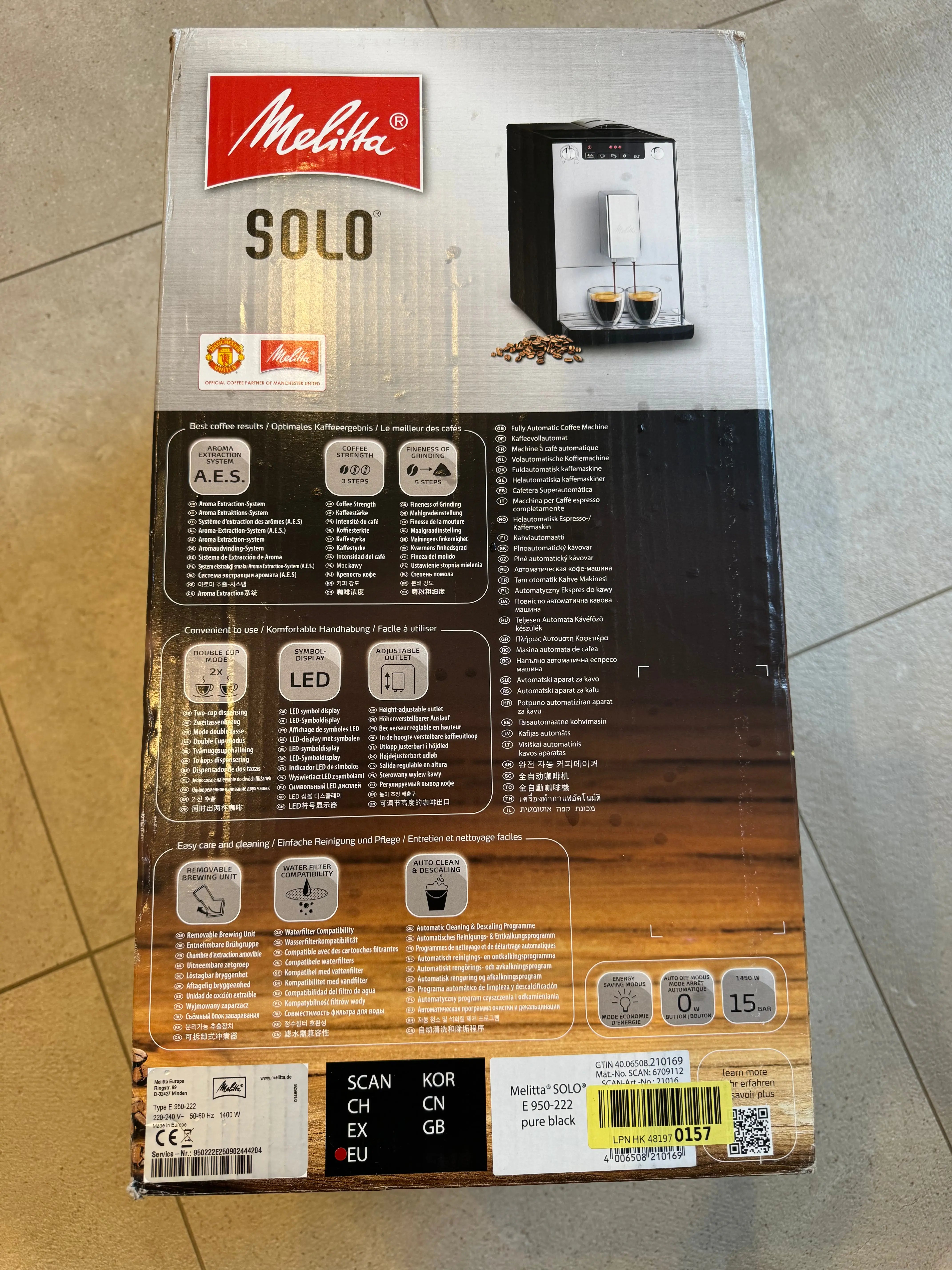 Melitta Caffeo Solo E950 Kaffeevollautomat 15 bar #10123 