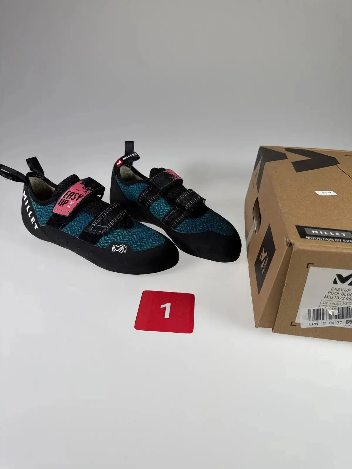 Millet Easy Up Kletterschuhe Pool Blue EU 40 #9239 
