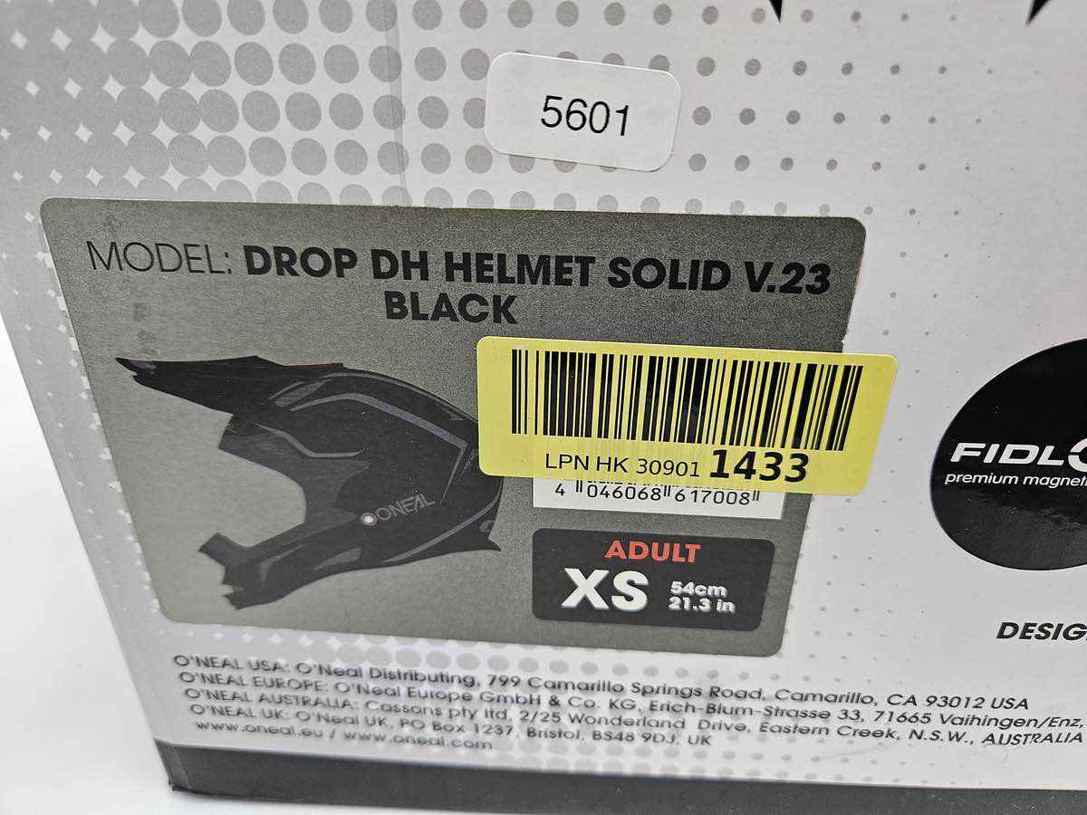 O´Neil Drop DH Solid Fahrradhelm - Größe 54cm #5601 O'Neil