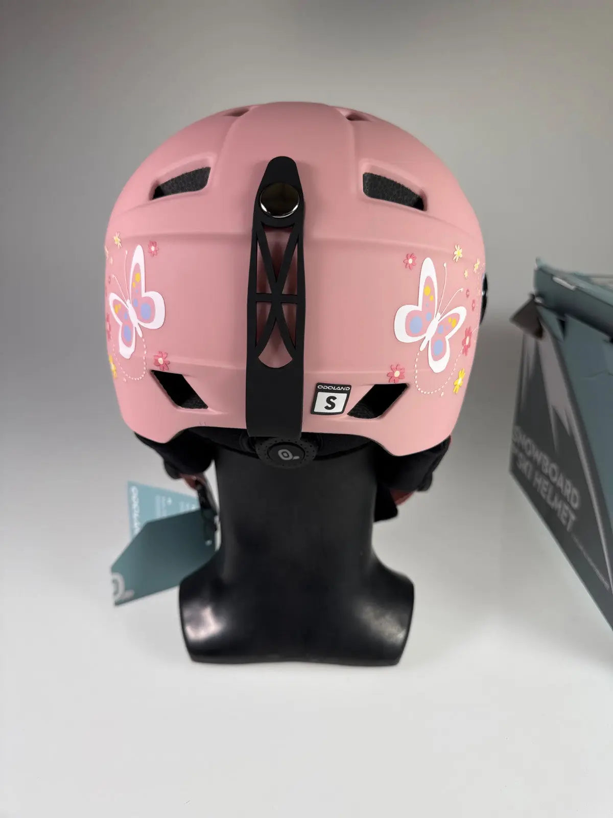 Odoland Kinder Skihelm mit Visier - Größe 52-55cm #8925 
