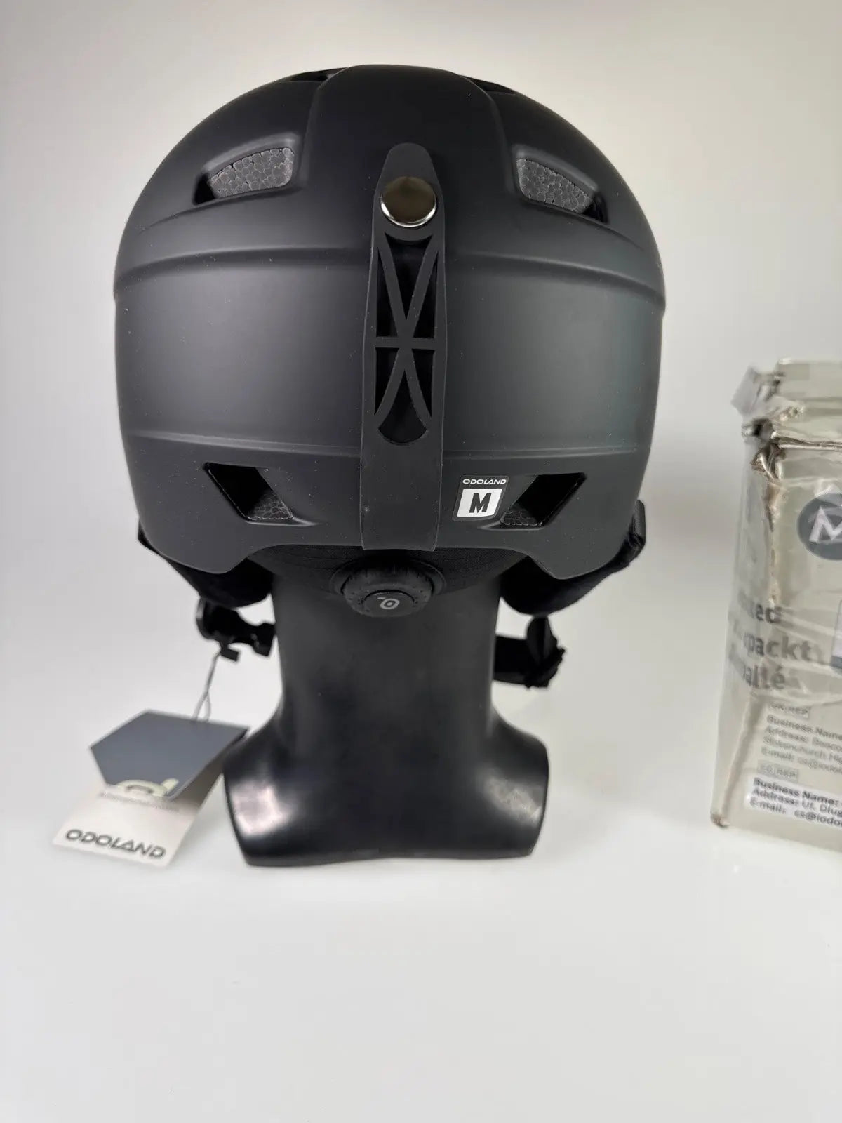 Odoland Skihelm mit Skibrille - Größe 55-59cm #8968 