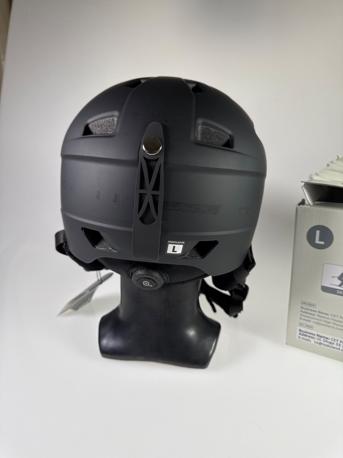 Odoland Skihelm mit Skibrille - Größe 59-62cm #8813 
