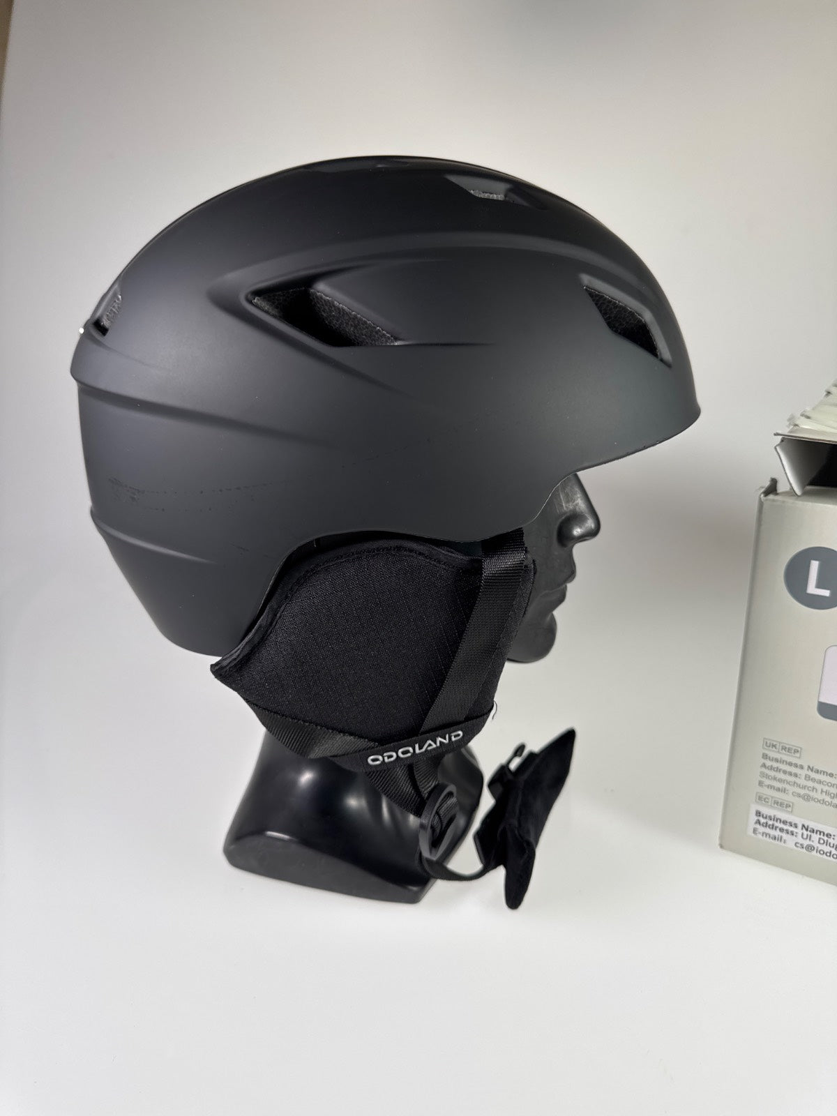 Odoland Skihelm mit Skibrille - Größe 59-62cm #8813 