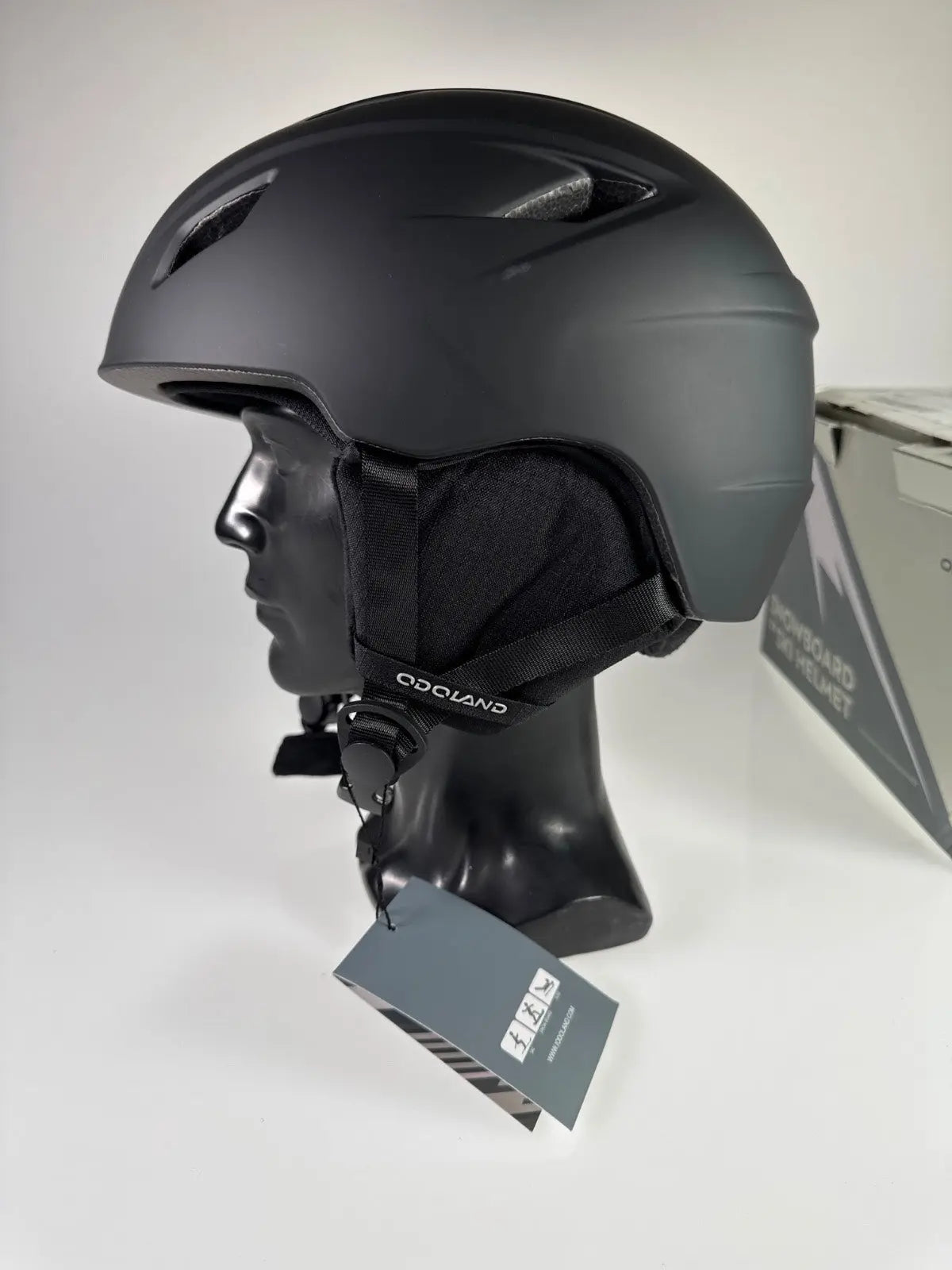 Odoland Skihelm mit Skibrille - Größe 59-62cm #9004 