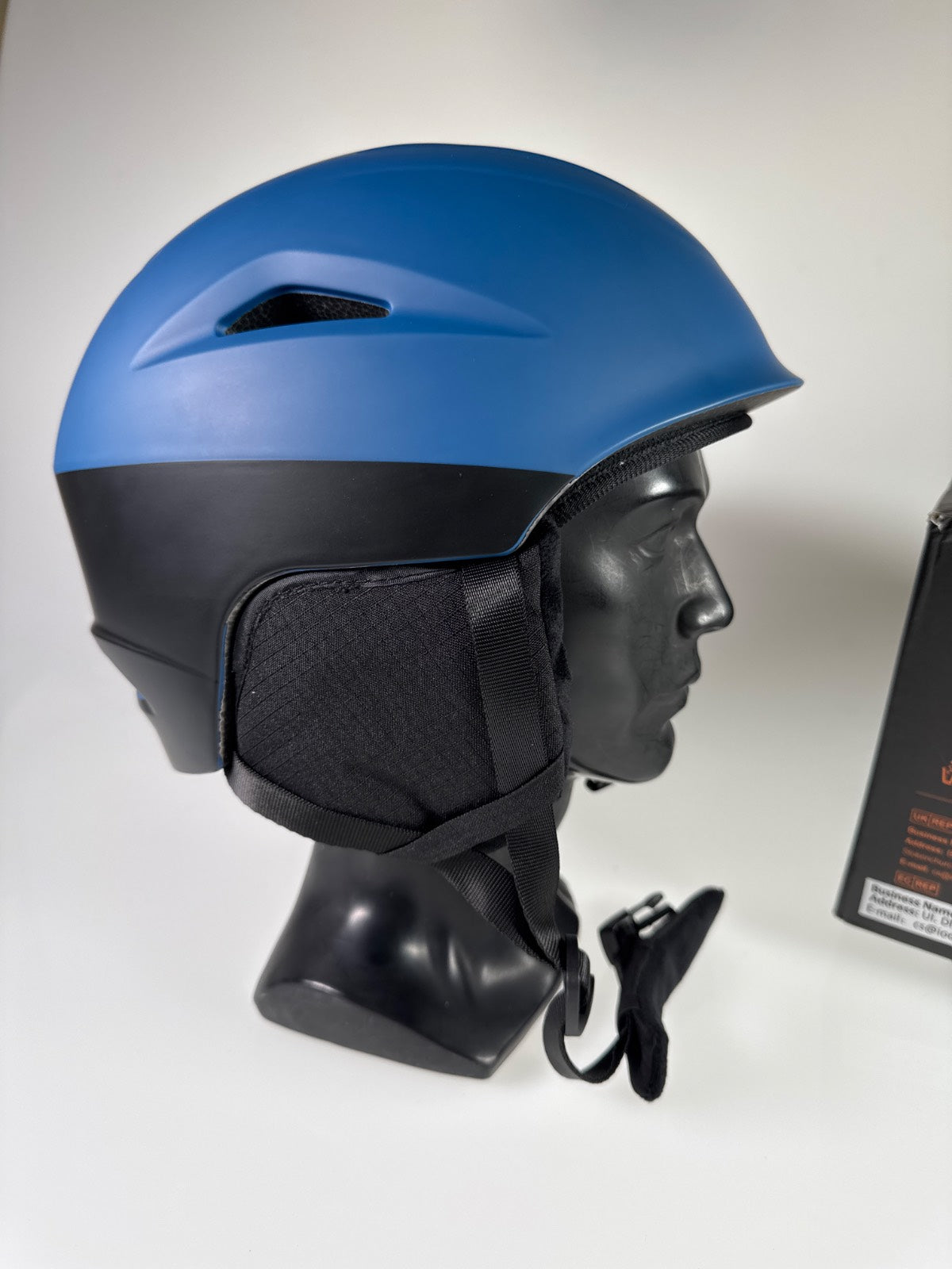 Odoland Skihelm mit Skibrille Set - Größe 59-61cm #8816 