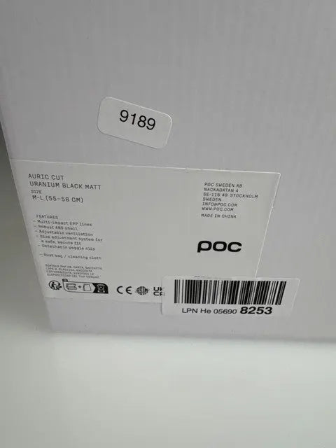 POC Auric Cut Skihelm - Größe 55-58cm #9189